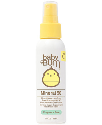 Baby Bum Минеральный солнцезащитный спрей SPF 50 Sun Bum