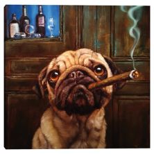 Настенное искусство с изображением собаки на холсте изобразительного искусства Fine Art Canvas