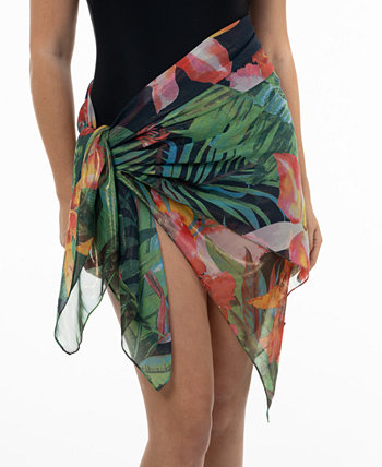 Женский большой квадратный шарф с принтом джунглей, созданный для Macy's I.N.C. International Concepts