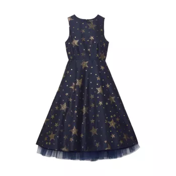 Платье миди из парчи Starlight Kate Spade New York