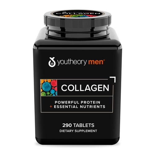 Youtheory Men's Collagen Advanced Formula - 290 таблеток Youtheory