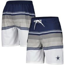 Men's G-III Extreme  Navy Dallas Cowboys Jump Shot Volley Swim Trunks G-III Extreme