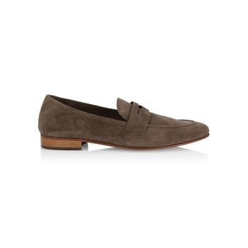 Suede Penny Loafers Naturepedic