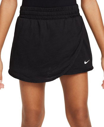 Легкая юбка средней посадки с короткой подкладкой для больших девочек Nike