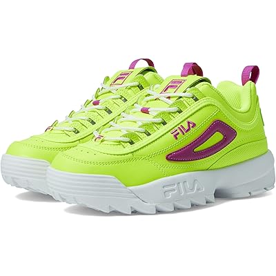 Кроссовки Fila Disruptor II Premium с легким кожаным верхом и удобной подкладкой Fila