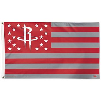 WinCraft Houston Rockets 3' x 5' Stars & Stripes One-Sided Flag Unbranded