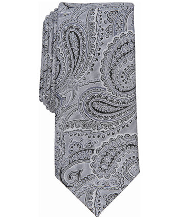 Мужской узкий галстук с узором пейсли, созданный для Macy's Alfani