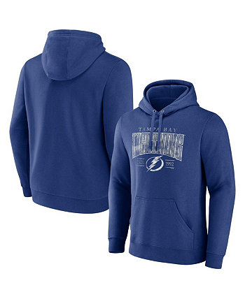 Мужской синий пуловер с капюшоном Tampa Bay Lightning Dynasty Fanatics