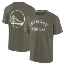 Unisex Fanatics Signature Olive Golden State Warriors Elements Super Soft Short Sleeve T-Shirt Fanatics Signature
