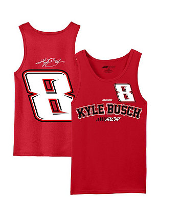 Мужская красная майка Kyle Busch Richard Childress Racing Team Collection