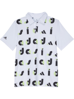 Рубашка поло с графическим принтом Golf (Маленькие дети/Большие дети) Adidas Golf Kids