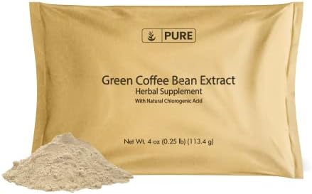 Pure Original Ingredients Green Coffee Bean Extract (4oz) Unroasted Coffee Extract, Gluten-Free PURE ORIGINAL INGREDIENTS