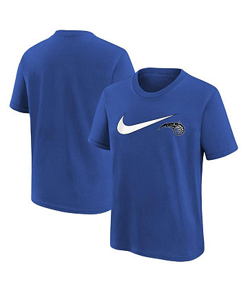 Синяя футболка с галочкой Orlando Magic для мальчиков и девочек Big Nike
