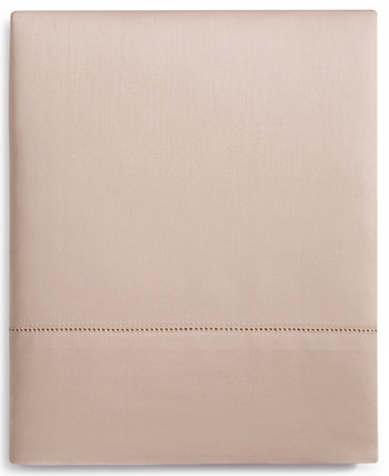 ЗАВЕРШЕНИЕ! Плоская простыня из 100% хлопка Supima плотностью 680 нитей, двойная, создана для Macy's Hotel Collection