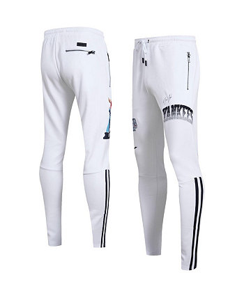 Мужские белые спортивные брюки New York Yankees Hometown Pro Standard