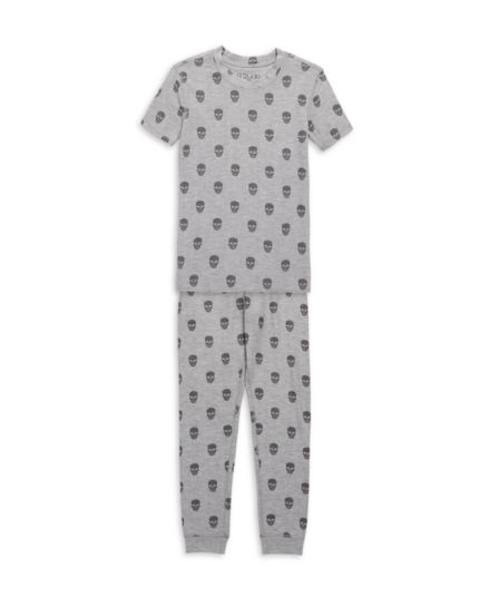 Little Boy's &amp; Boy's 2-Piece T-Shirt &amp; Pajama Set PJ Studio