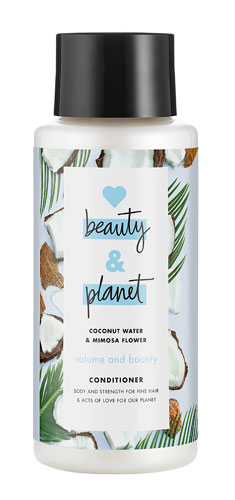 Кондиционер для объема с кокосовой водой и цветами мимозы -- 13,5 жидких унций Love Beauty and Planet