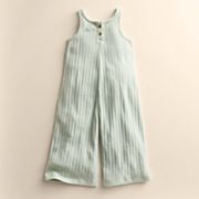 Детский комбинезон Henley от Little Co. by Lauren Conrad без рукавов, из 58% органического хлопка, с застежкой и свободным кроем Little Co. by Lauren Conrad