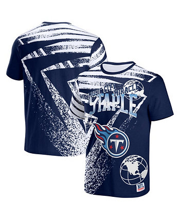 Мужская футболка с короткими рукавами и надписью NFL X Staple Tennessee Titans Team по всей поверхности NFL