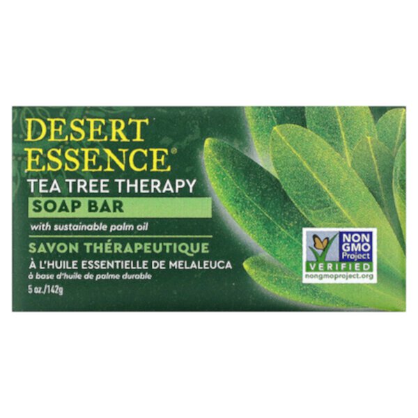 Очищающий батончик Tea Tree Therapy, 5 унций (142 г) Desert Essence
