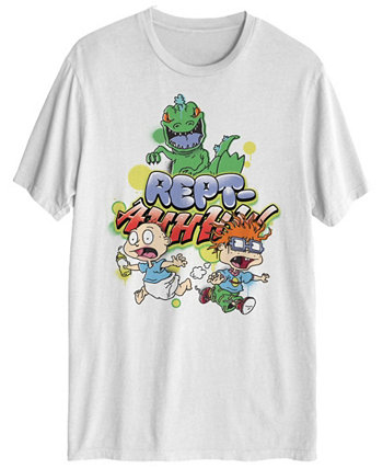 Мужская футболка с коротким рукавом Nickelodeon Reptar с рисунком Hybrid Apparel