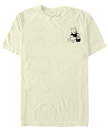 Мужская футболка с короткими рукавами и круглым вырезом Vintage-Like Winnie FIFTH SUN