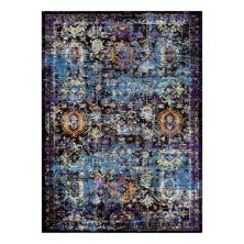 Couristan Gypsy Cologne Framed Floral Rug Couristan