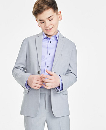 Стрейч-пиджак приталенного кроя для больших мальчиков Calvin Klein