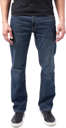Эластичные джинсы узкого прямого кроя Devil-Dog Dungarees