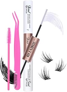 Bond and Seal Lash Glue for Eyelash Clusters Strong Hold Lash Cluster Glue 2 in 1 Lash Bond and Seal Waterproof Cluster Lash Glue by Ruairie Ruairie