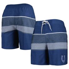 Men's G-III Sports by Carl Banks Royal Indianapolis Colts Coastline Volley Swim Shorts In The Style