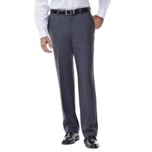 Мужские классические брюки классического кроя с плоской передней частью Haggar® eCLo Stria HAGGAR