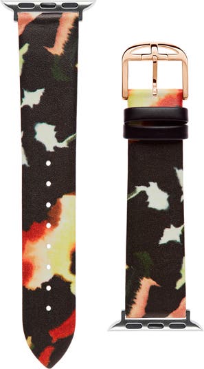 Кожаный ремешок Apple Watch<sup>®</sup> с цветочным принтом Ted Baker London