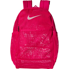 Nike brasilia mesh backpack red best sale