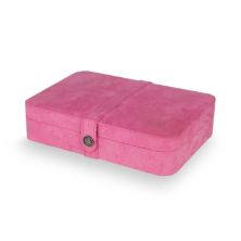 Розовая шкатулка из плюшевой ткани Mele Designs Tatum Mele &amp; Co.