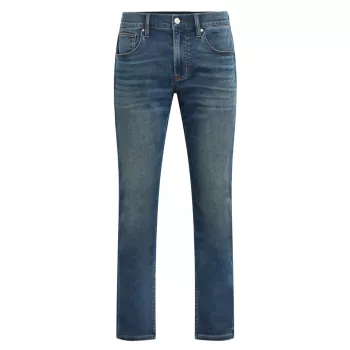 Прямые эластичные джинсы Blake Hudson Jeans