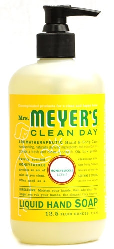 Жидкое мыло для рук Mrs. Meyer's Clean Day® Жимолость — 12,5 жидких унций Mrs. Meyer's