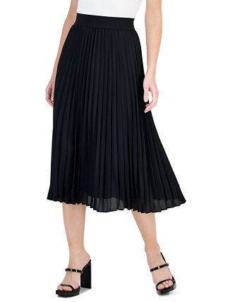 Женская плиссированная юбка-миди, созданная для Macy's I.N.C. International Concepts