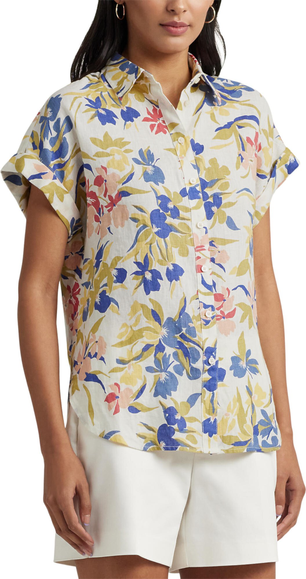 Relaxed Fit Floral Short-Sleeve Shirt LAUREN Ralph Lauren