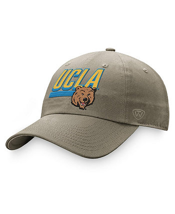 Мужская регулируемая кепка цвета хаки UCLA Bruins Slice Top of the World