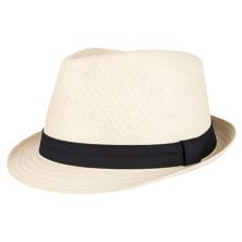 Мужская соломенная шляпа-федора из твила Levi's® для мужчин Levi's®