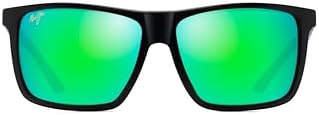 Солнцезащитные очки прямоугольной формы с линзами SuperThin Glass из нейлона Maui Jim