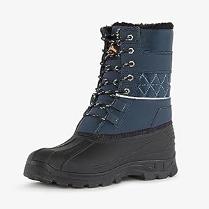 Arctix Men's Back Woods Winter Boot, Blue Night, 9 Men Arctix