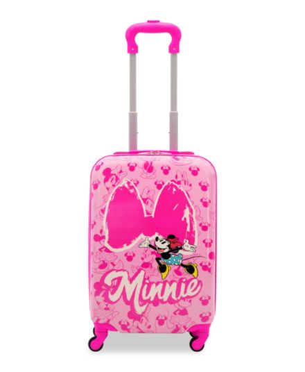 Kids Minnie Mouse Hard Shell Spinner Suitcase FUL