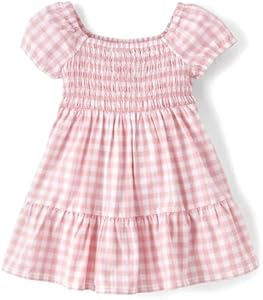 The Children's Place Baby Girls' and Toddler Short Sleeve Dressy Special Occasion Dresses The Children"s Place