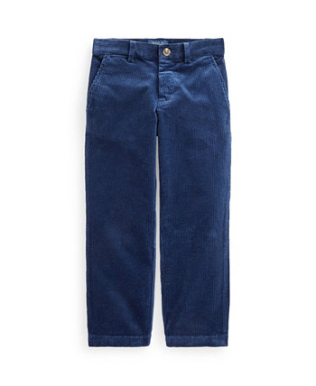 Стрейчевые вельветовые брюки прямого кроя для маленьких мальчиков Ralph Lauren