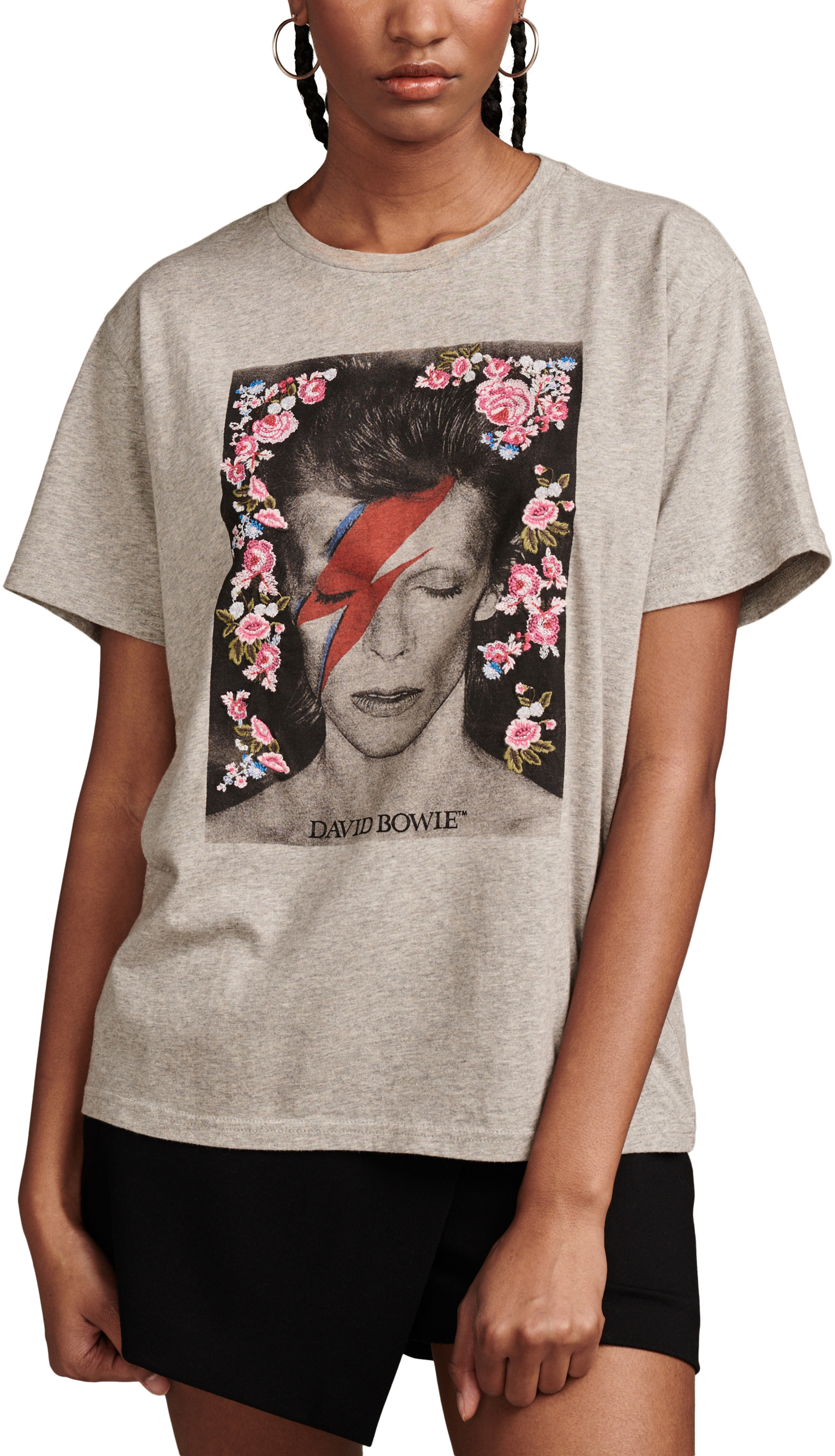 Футболка бойфренда Bowie с цветочным принтом Lucky Brand