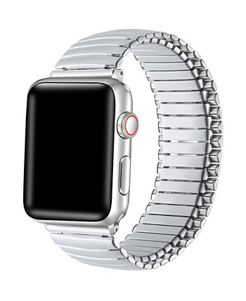 Unisex Slink Silver Stainless Steel Band for Apple Watch Size-42mm,44mm,45mm,49mm POSH TECH