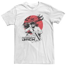 Big & Tall Cartoon Network Samurai Jack The Warrior & The Sun Sketch Tee Cartoon Network
