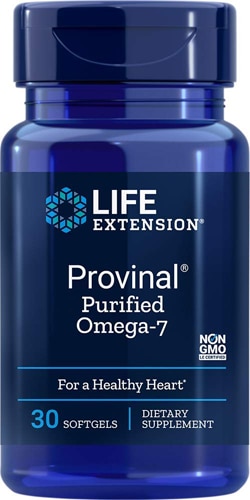 Life Extension Provinal® Очищенная омега-7 – 30 гелевых капсул Life Extension